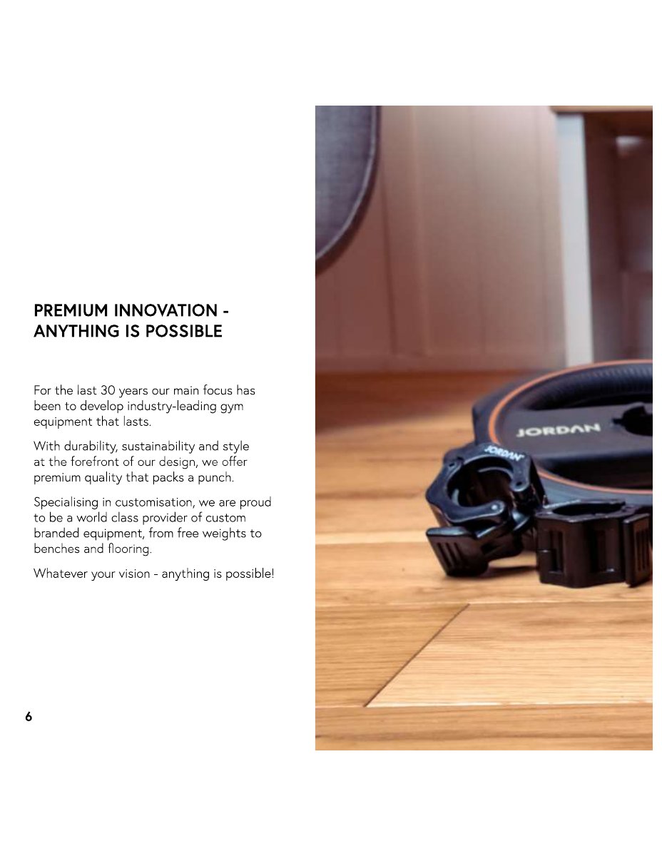Jordan gym accessories catalogue