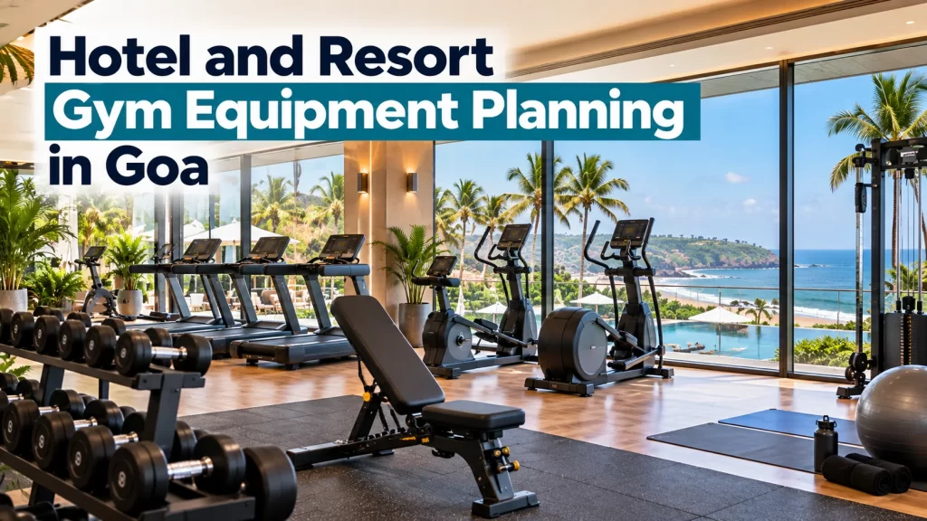 Hotel and resort gym equipment planning in Goa